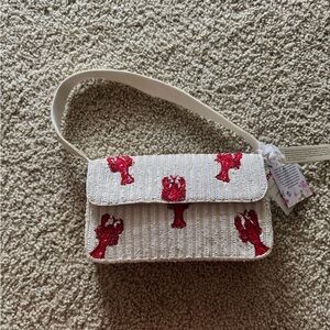 VIRAL BEADED LOBSTER PURSE